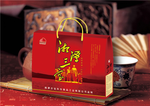 湘潭三宝年礼盒 年货包装盒 湖南彩色印刷 包装礼盒