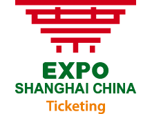 世博票务标志主体是一个红色的“票”字，同时勾勒出上海世博会中国馆“东方之冠”的形象外观，与北京奥运会票务标识有着异曲同工之妙。
